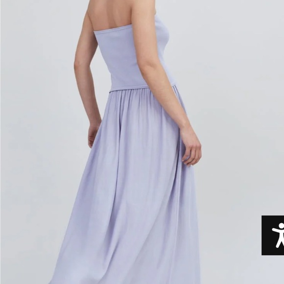 NWT Solid & Striped Lilac Sasha strapless dress! Size Large - Picture 7 of 15